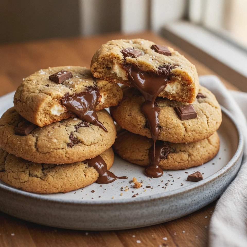 Milchschokoladen-Riegel-Cookies