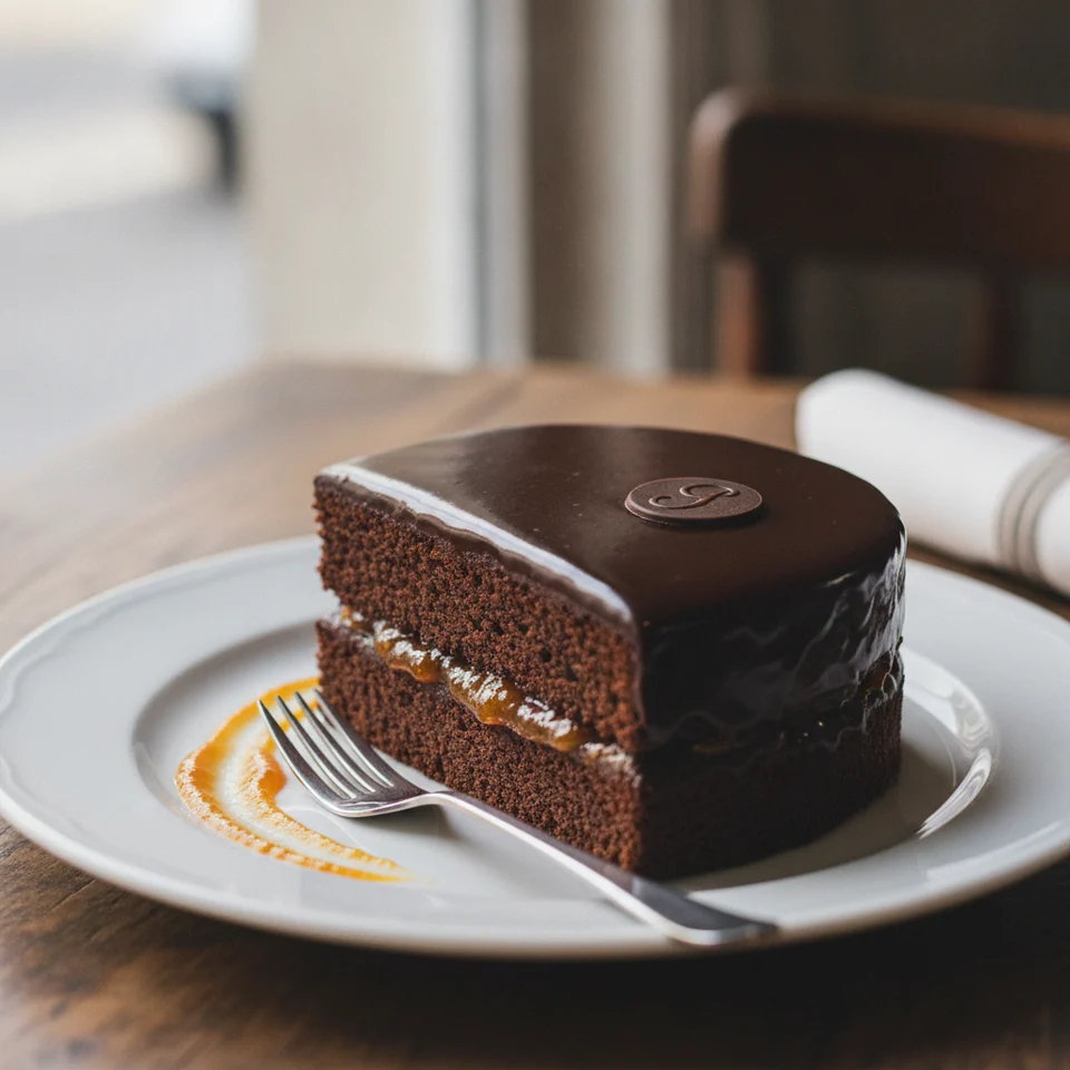 Sacher-Style Chocolate Cake