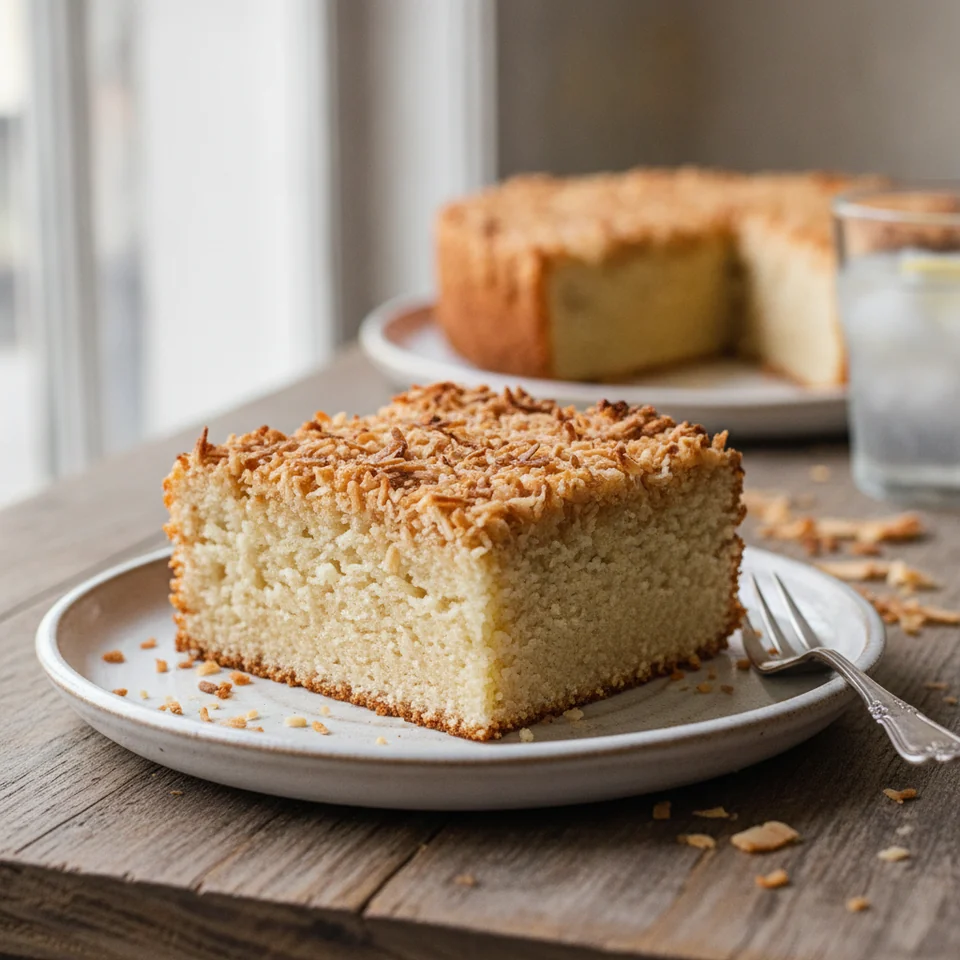 Coconut Tray Cake