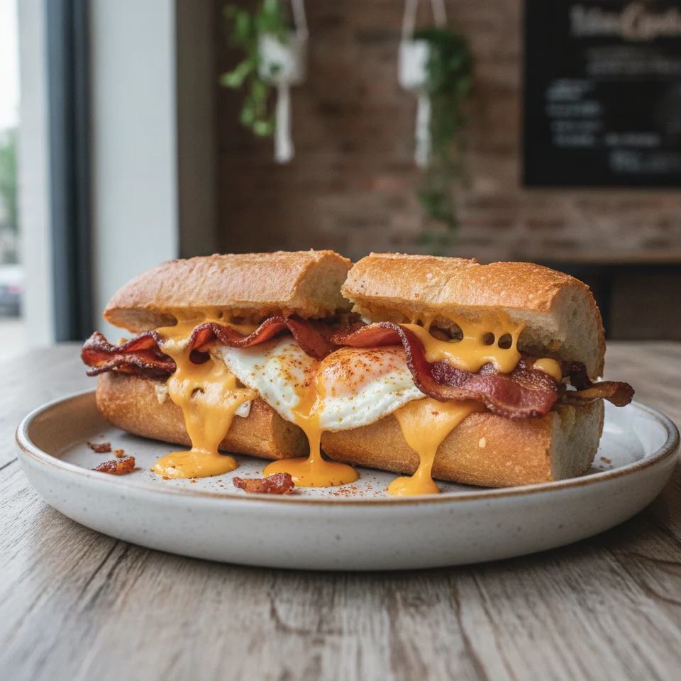 Das beste Bacon-Baguette