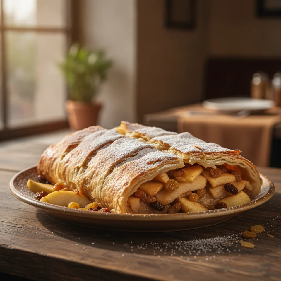 Giant Apple Strudel