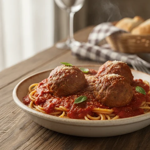 Spaghetti with Meatballs