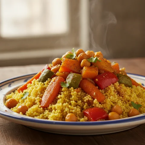 Marokkanischer Gemüse-Couscous