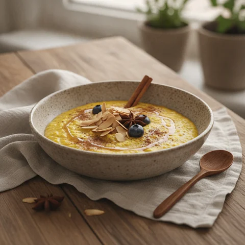 Golden Turmeric Porridge