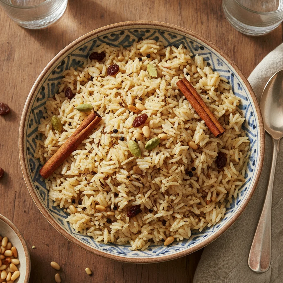 Somali Coconut Rice (Bariis)