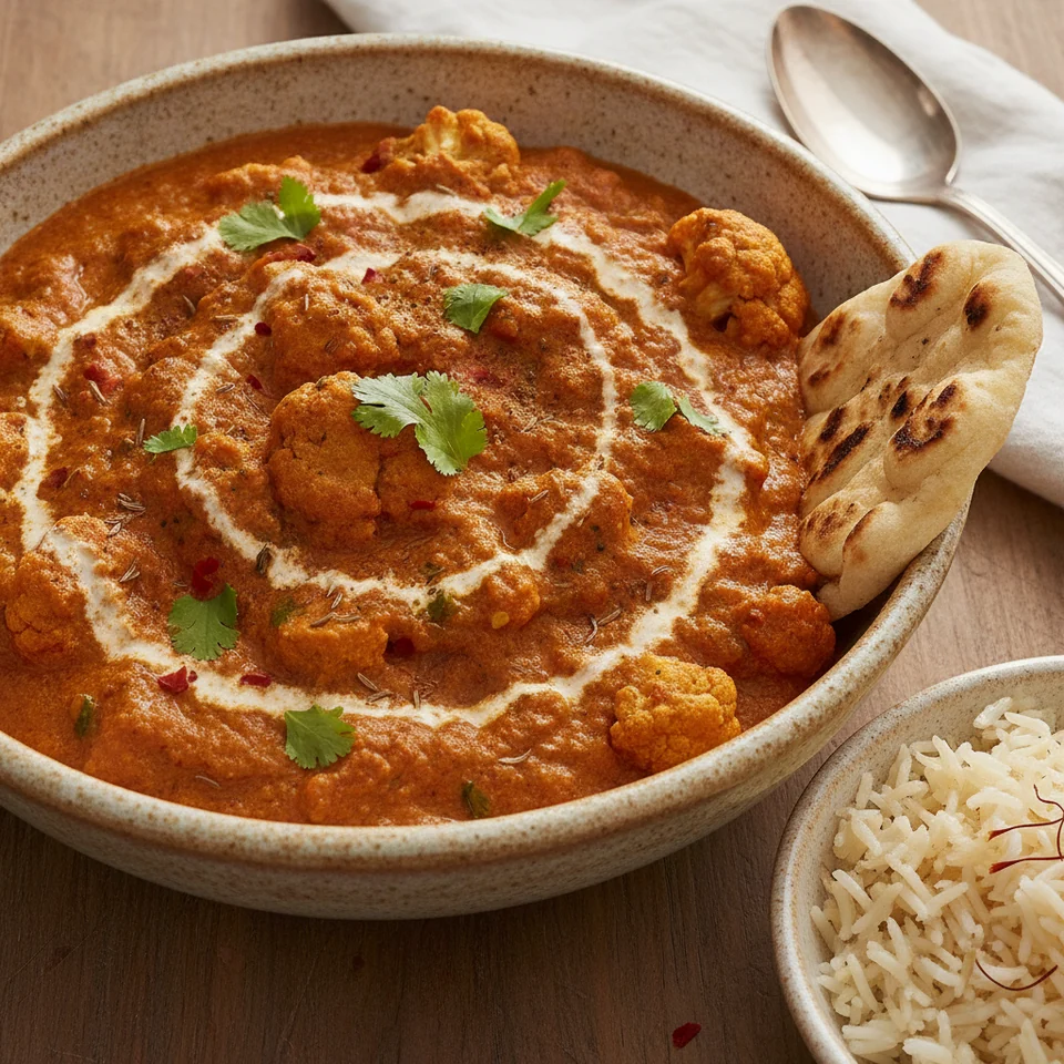 Blumenkohl-Tikka-Masala
