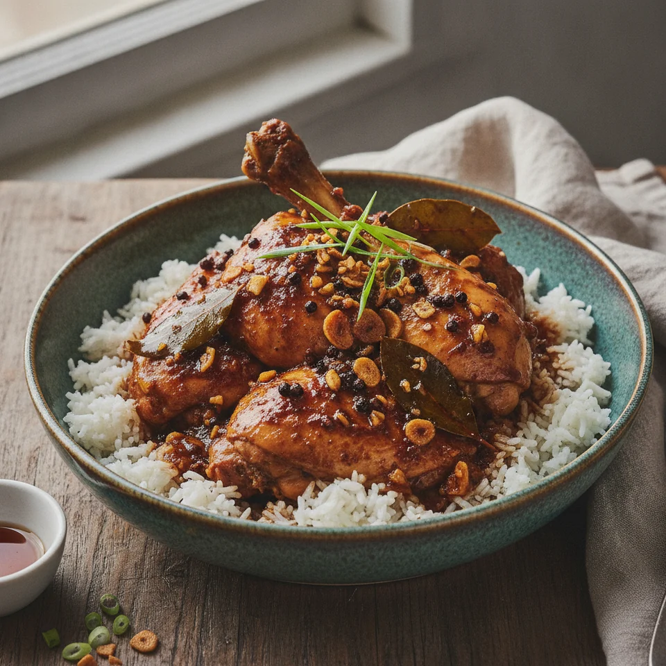 Chicken Adobo – philippinisches Schmorhähnchen