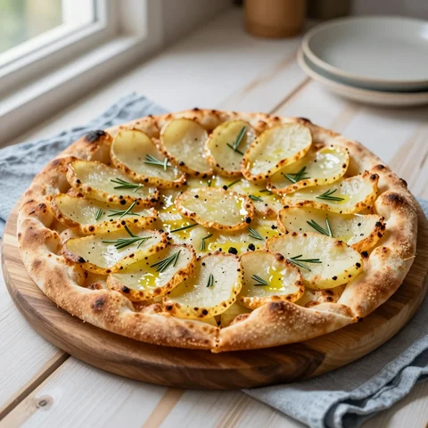 Pizza Patate e Rosmarino