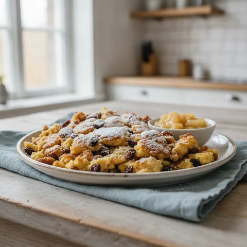 Kaiserschmarrn mit Apfelmus