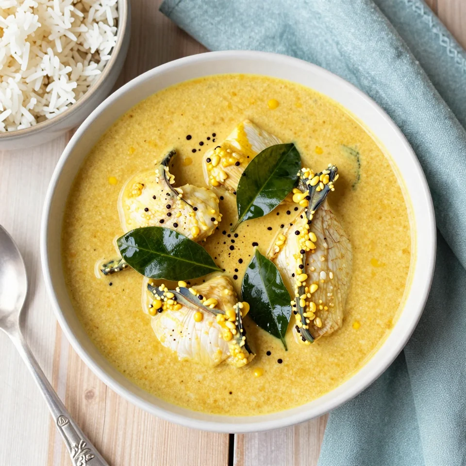 Kerala Fish Curry with Basmati Rice