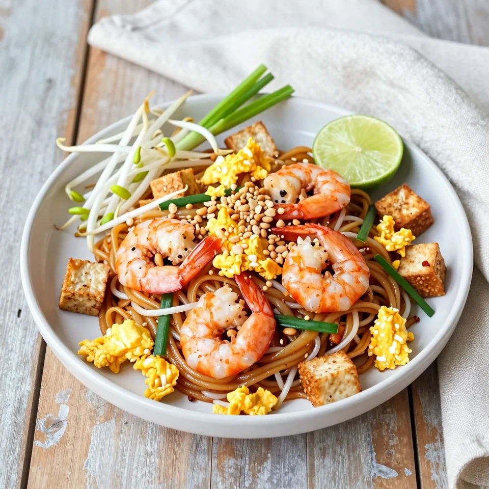 Pad Thai with Shrimp