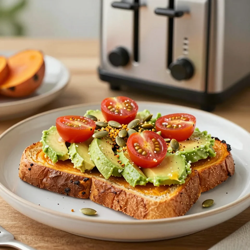Sweet Potato Toast with Avocado