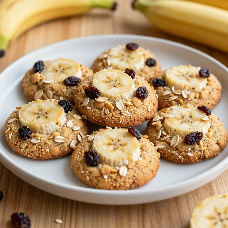 Bananen-Hafer-Kekse