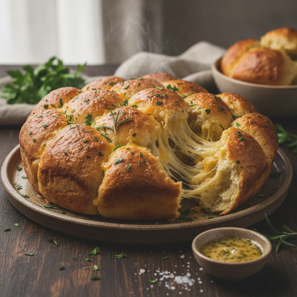 Herb Cheese Pull-Apart Bread