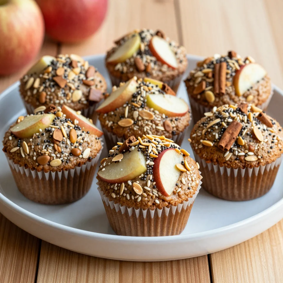Apple Buckwheat Breakfast Muffins