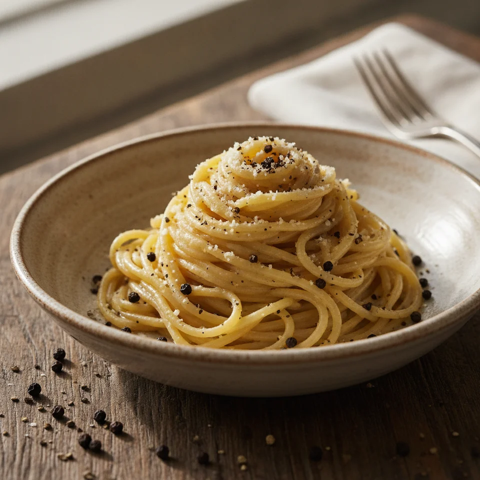 Cacio e Pepe with Fresh Pepper