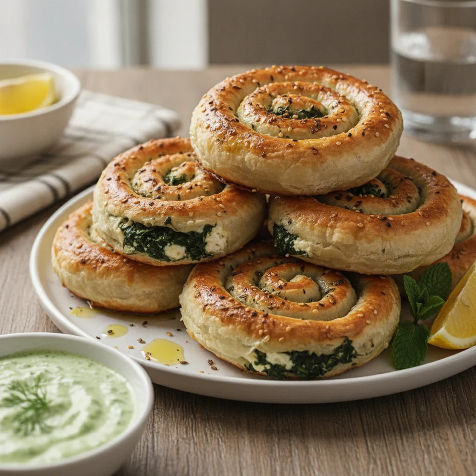 Spinat-Feta-Börek