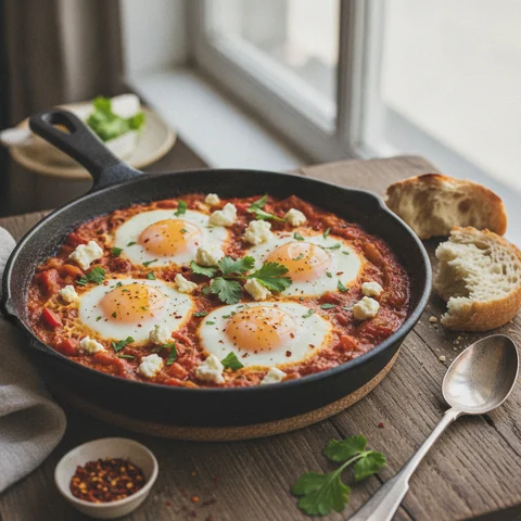 Shakshuka mit Feta