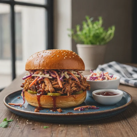 Pulled Pork Burger