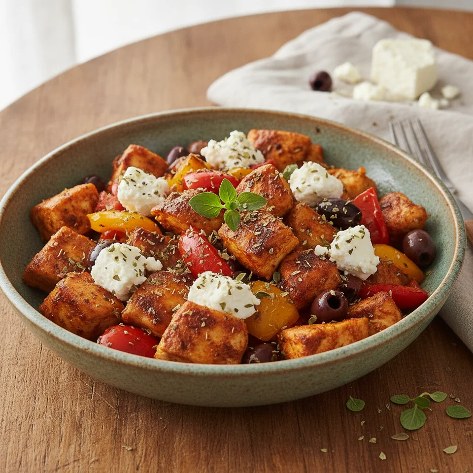 Greek Chicken Pan