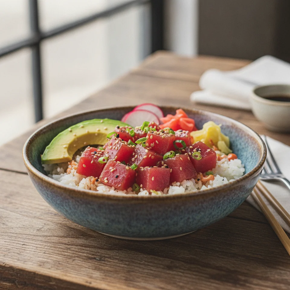 Tuna Poke Bowl