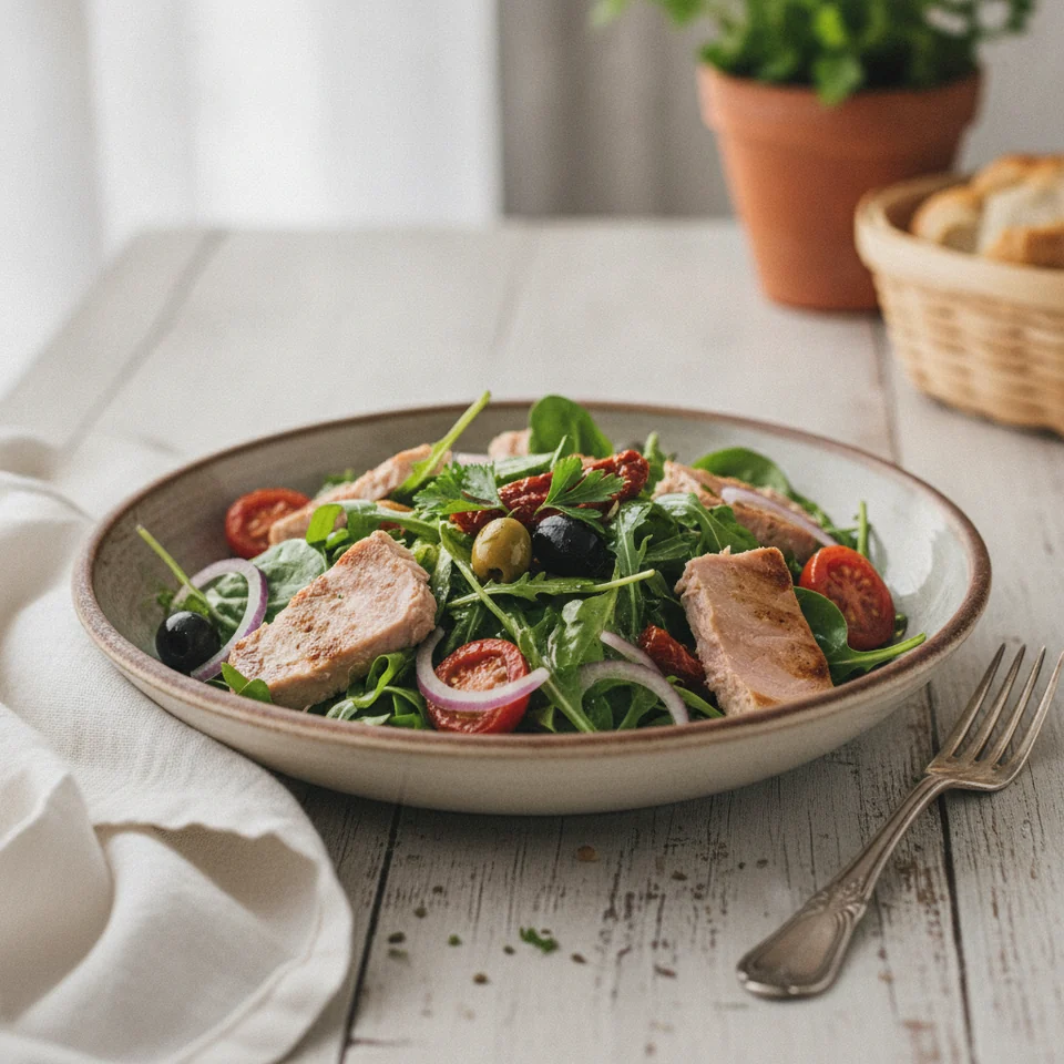 Mediterranean Tuna Salad