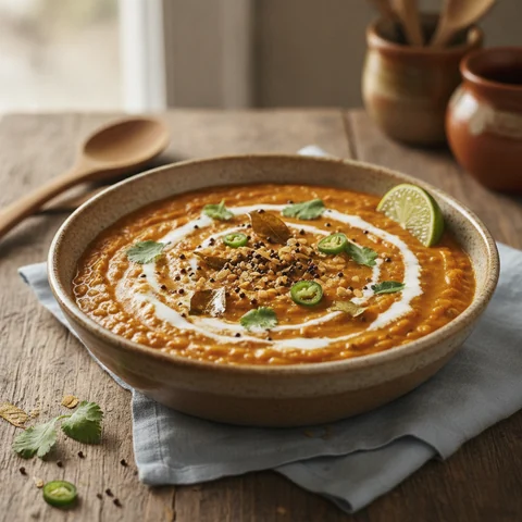 Kokos-Linsen-Dal