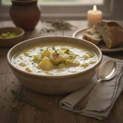 Rustikale Kartoffelsuppe nach 19.‑Jahrhundert‑Art